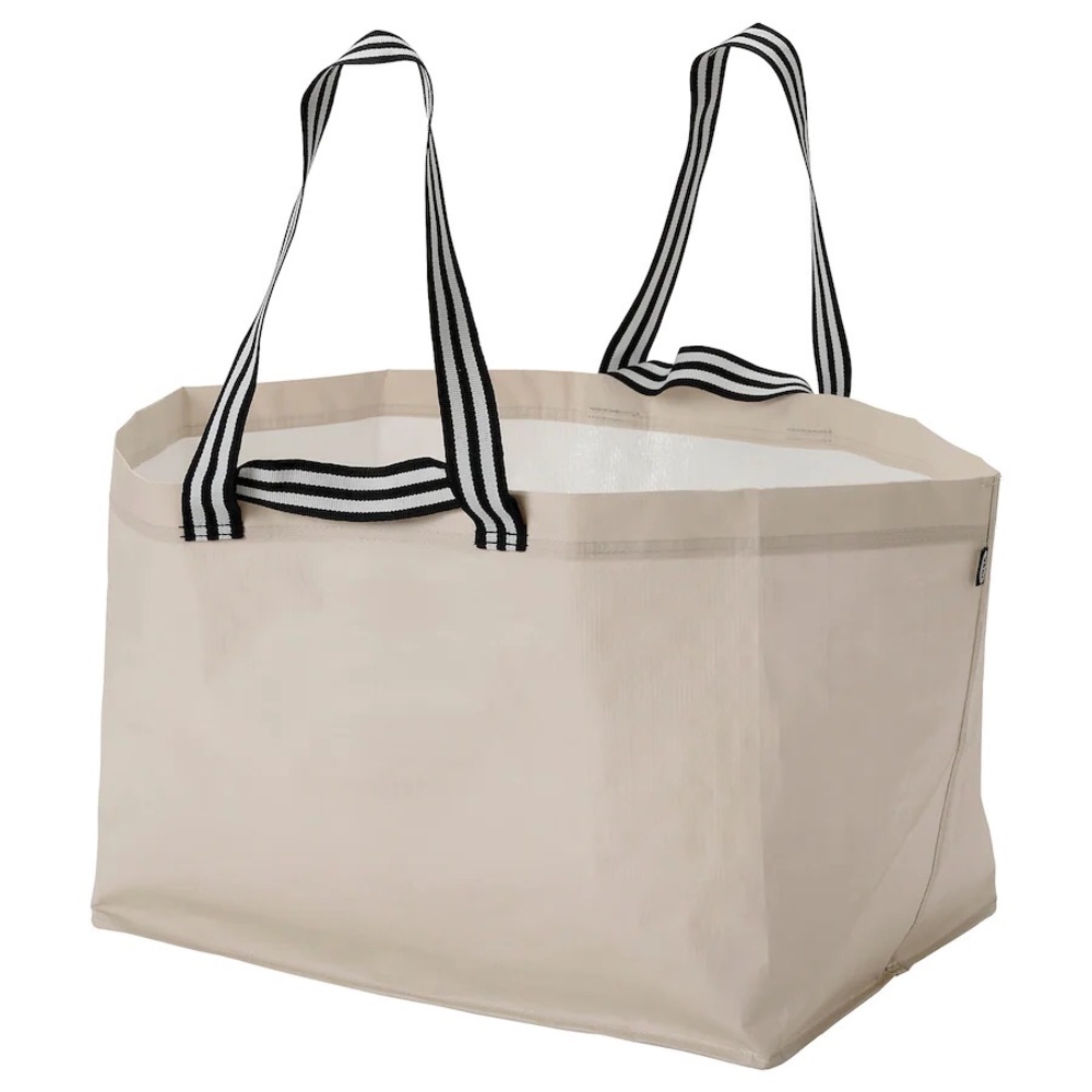 IKEA Shopping bag, large, light beige, ikea nwt